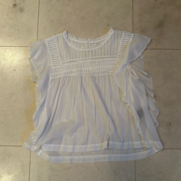 Isabel Marant White Blouse - Picture 1 of 3